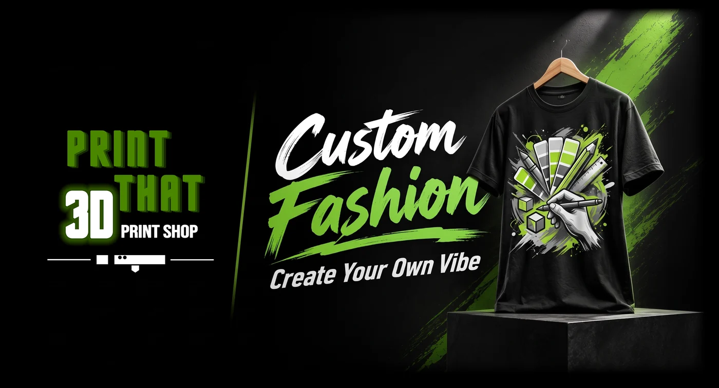 PrintThat3D Custom Fashion - Create Your Own Vibe